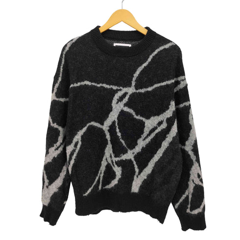 メゾンスペシャル MAISON SPECIAL プライムオーバードローイングモヘヤシャギークルーネックニットプルオーバー ユニセックス メンズ JPN:1