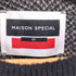 メゾンスペシャル MAISON SPECIAL プライムオーバードローイングモヘヤシャギークルーネックニットプルオーバー ユニセックス メンズ JPN:1