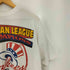 90sUSA製 FRUIT OF THE LOOM ボディ MLB 1996 AMERICAN LEAGUE CHAMPIONS Tシャツ 袖&裾 シングルステッチ メンズ import:XL