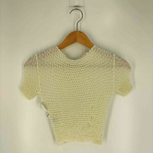 POCKE TEE トゲトゲ プリーツ S/S トップス レディース FREE