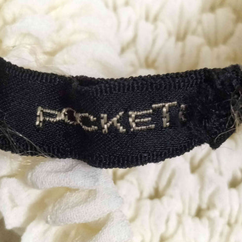 POCKE TEE トゲトゲ プリーツ S/S トップス レディース FREE
