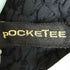 POCKE TEE ドット プリーツ S/S スタンドネック トップス レディース FREE