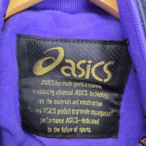 アシックス ASICS ナイロンウォームアップブルゾン パンツセットアップ メンズ JPN:L 胸囲94 身長170 胴囲90