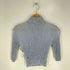POCKE TEE トゲトゲ プリーツ L/S スタンドネックトップス レディース FREE