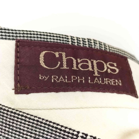 チャップスラルフローレン CHAPS RALPH LAUREN チェック柄 1タックスラックス メンズ