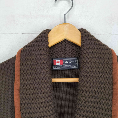 TOKYO CROSS ショールカラーニットジャケット メンズ M