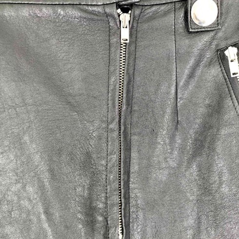 ウィップスタッフ WHIP STAFF フェイクレザー切り替えスカート レディース JPN:S