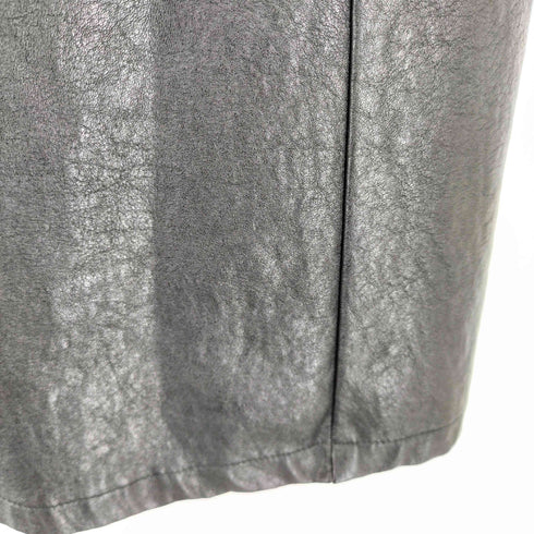 ウィップスタッフ WHIP STAFF フェイクレザー切り替えスカート レディース JPN:S