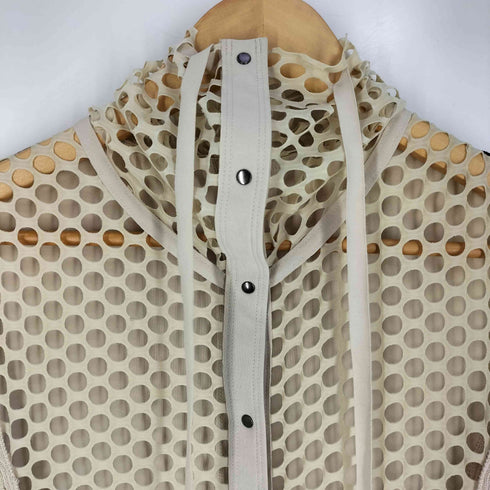 ヒロコビス HIROKO BIS カットワーク ハイネックタンクトップ レディース JPN:9号
