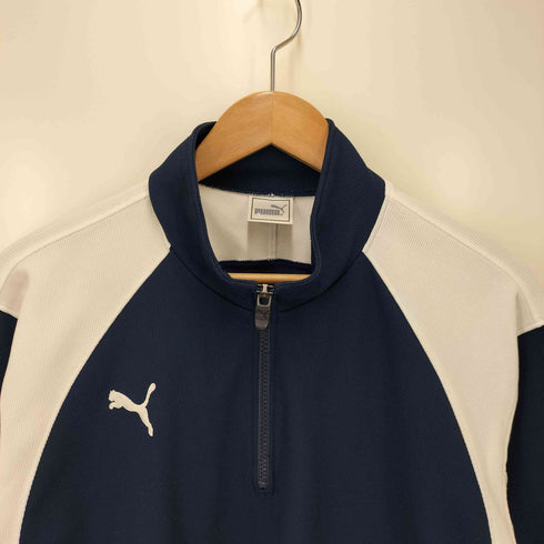 プーマ PUMA 90s 00s 半袖 ハーフジップシャツ メンズ JPN:L