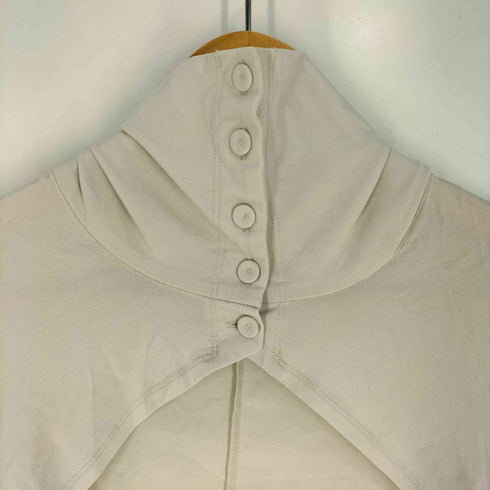 ヒロココシノ HIROKO KOSHINO スタンドネック クロップド トップス レディース JPN:38