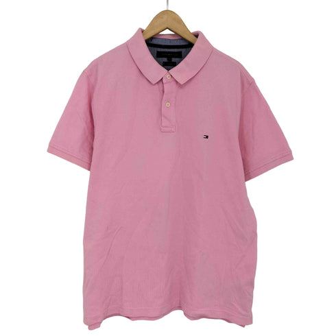 トミーヒルフィガー TOMMY HILFIGER S/Sポロシャツ メンズ XXL