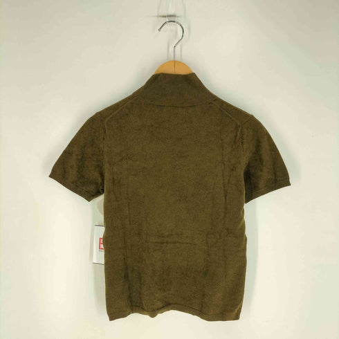 ヒロコビス HIROKO BIS パイル地 スタンドネック S/S トップス レディース JPN:9号