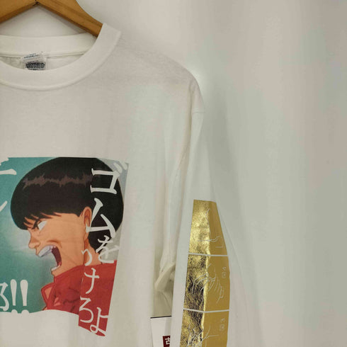 printstar ボディ アニメ キャラクタープリント 長袖 Tシャツ メンズ JPN:L