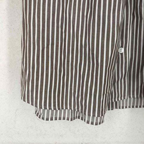 MANNA ストライプシャツワンピース レディース JPN:M