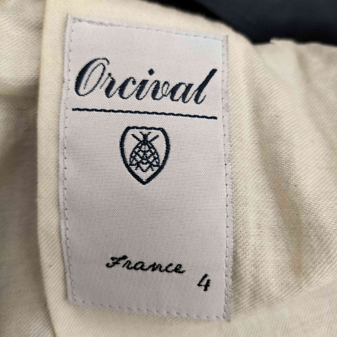 オーシバル ORCIVAL P/N TAFFETA ステンカラー コート メンズ JPN:4