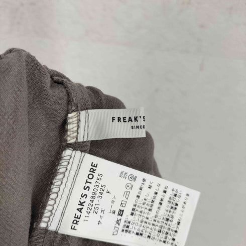 フリークスストア FREAKS STORE リネンレーヨンイージーパンツ/コットンイージーパンツ レディース FREE