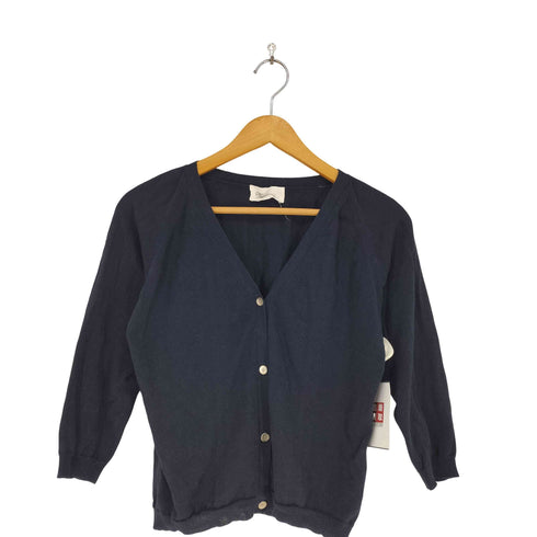 コットンVネックカーディガン レディース import:M
