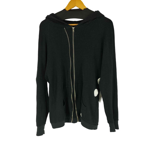 アンダーカバーイズム UNDERCOVERISM 08AW UNREAL期ワッフル生地 ダブルジップアップパーカー メンズ JPN:2