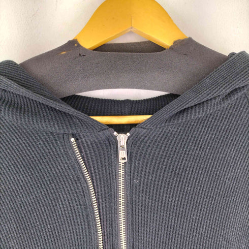 アンダーカバーイズム UNDERCOVERISM 08AW UNREAL期ワッフル生地 ダブルジップアップパーカー メンズ JPN:2