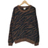 エックスガール X-girl ZEBRA PATTERN OVERSIZED KNIT TOP レディース ONE SIZE