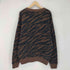エックスガール X-girl ZEBRA PATTERN OVERSIZED KNIT TOP レディース ONE SIZE
