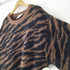 エックスガール X-girl ZEBRA PATTERN OVERSIZED KNIT TOP レディース ONE SIZE