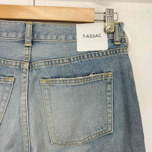 T-ASSAC WIDE TAPERD DENIM レディース JPN:1