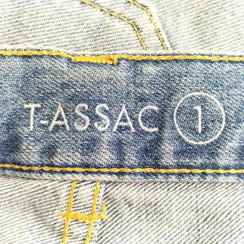 T-ASSAC WIDE TAPERD DENIM レディース JPN:1