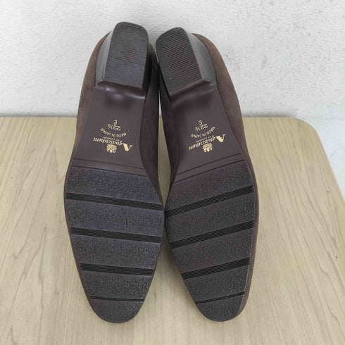 アクアスキュータム AQUASCUTUM レザー スエード パンプス レディース 22 1/2
