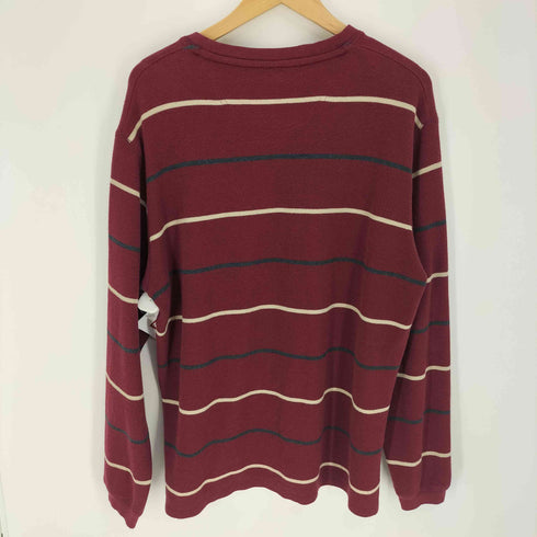 AUSTIN Clothing Co. 00S ボーダー ロングスリーブ クルーネックTシャツ メンズ import:L