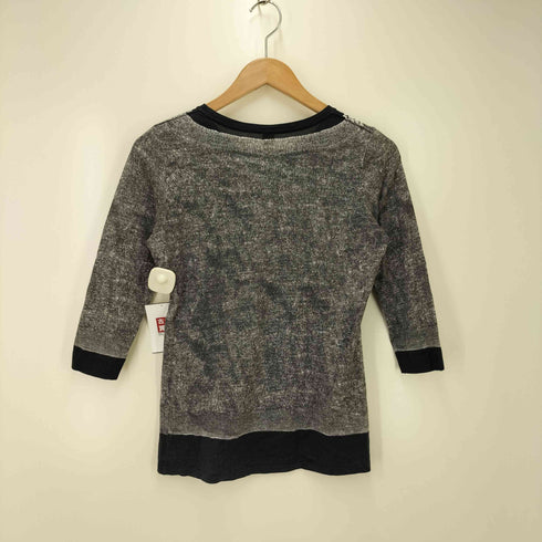 ポールスミスプラス Paul+ Paul Smith 七分丈 転写プリント カットソー レディース import:S