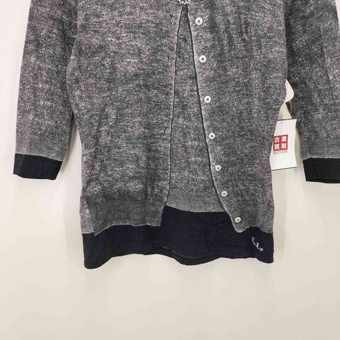 ポールスミスプラス Paul+ Paul Smith 七分丈 転写プリント カットソー レディース import:S