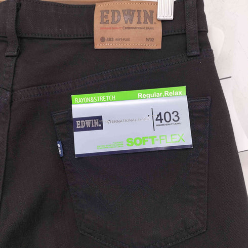 エドウィン EDWIN 403 soft-flex ストレッチパンツ 日本製 メンズ W32