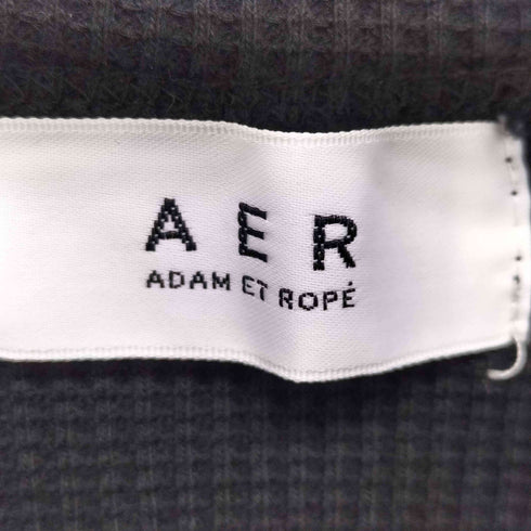 アダムエロペ Adam et Rope ショートカーディガンコンビワッフルワンピース レディース FREE