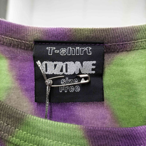オゾンコミュニティー OZONE COMMYUNITY 90-00S Pixy Gypsy Flowers ラメロゴ サイケ Tシャツ Y2K レディース FREE
