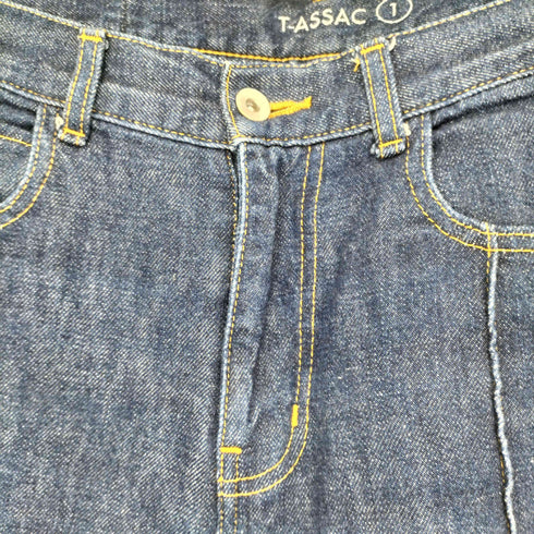 T-ASSAC TAPERD DENIM レディース JPN:1