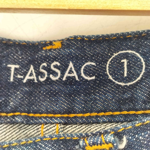 T-ASSAC TAPERD DENIM レディース JPN:1