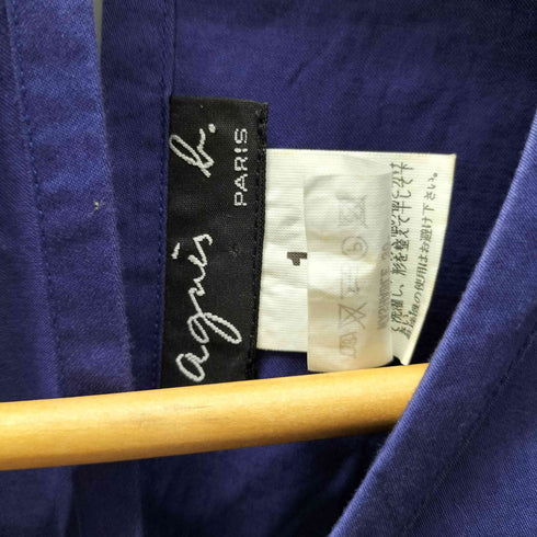 アニエスベー agnes b. PARIS バックオープン ノースリーブ ワンピース レディース 1