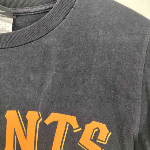 ナイキ NIKE 90s TEAMタグ フロントプリントクルーネックTシャツ Y2K レディース S