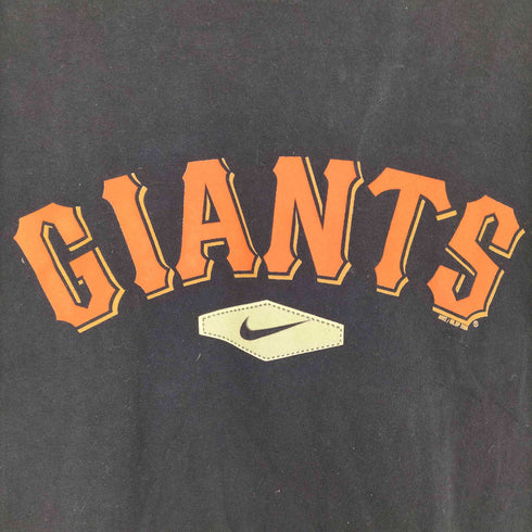 ナイキ NIKE 90s TEAMタグ フロントプリントクルーネックTシャツ Y2K レディース S