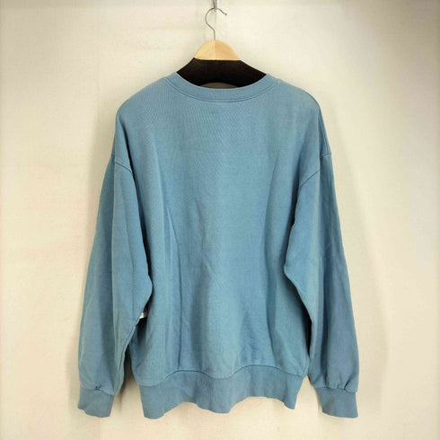エックスガール X-girl 21AW BOX LOGO WIDE CREW SWEAT TOP レディース import:M