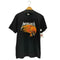 ageinst METALICA メタリカ 両面プリント スカル半袖 バンドTシャツ メンズ L