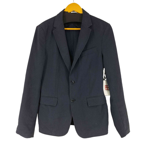 ザラ ZARA チェック柄 テーラードジャケット メンズ import:S