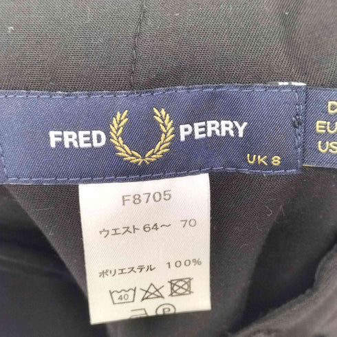 フレッドペリー FRED PERRY Wide Straight Trousers レディース EUR:36