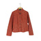 BELLE VOGUE lamb leather ステッチデザインラムレザージャケット レディース 11