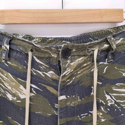 ダンケシェーン Danke Schon LAYER CAMO&DENIM BAGGY PANTS レイヤー カモ&デニム バギー メンズ JPN:M