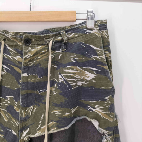 ダンケシェーン Danke Schon LAYER CAMO&DENIM BAGGY PANTS レイヤー カモ&デニム バギー メンズ JPN:M