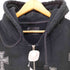 アンノウン UNKNOWN スパンコール クロス ジップアップパーカー メンズ import:XL