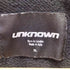 アンノウン UNKNOWN スパンコール クロス ジップアップパーカー メンズ import:XL